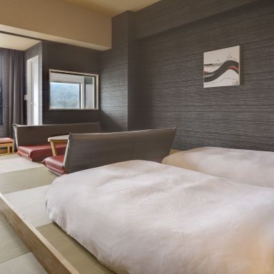 エグゼクティブオーシャンビュールーム(ツイン) グランヴィリオホテル宮島 -和蔵- クーポン