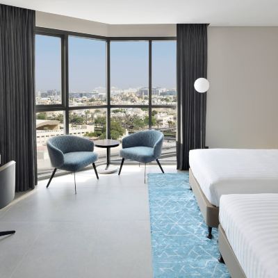 Superior, Guest Room, 2 Twin/Single Bed (s) , City View Courtyard by Marriott World Trade Centre, Dubai Promo Code