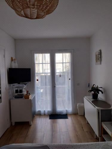 带露台的双人房