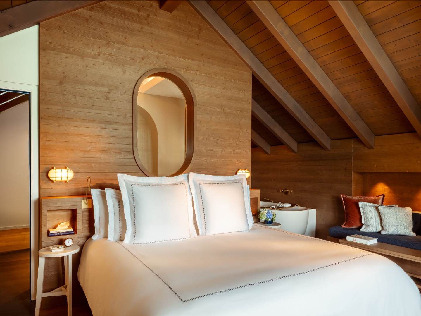 木屋， 1 间卧室