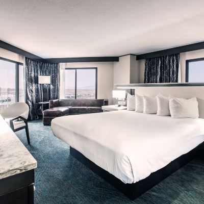 Executive Room,1 King Bed,Balcony,Sitting Area,Refrigerator(No Pets Allowed) Don Laughlin's Riverside Resort & Casino Promo Code