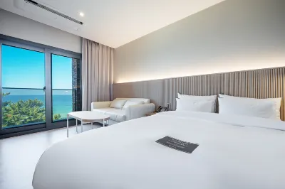 Gangneung Brown Dot Gangneung Gyeongpo Hotele w: 