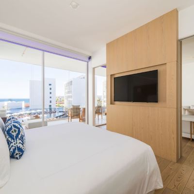 One Bedroom Suite with Partial Ocean View