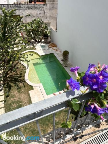 带露台的双人房