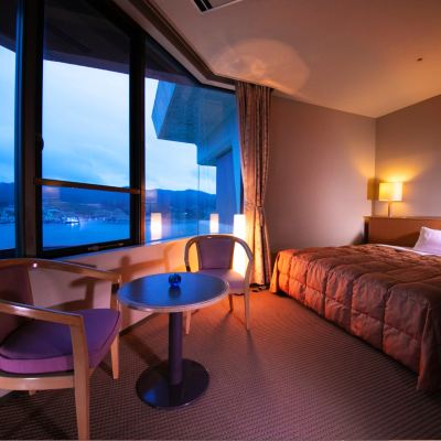 ハーバービュールーム(ダブル)(浴室) 気仙沼プラザホテル クーポン