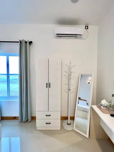 带海景的双人房