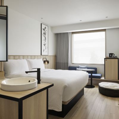 キングサイズベッドルーム - ドッグフレンドリー フェアフィールド･バイ･マリオット･岐阜清流里山公園 クーポン