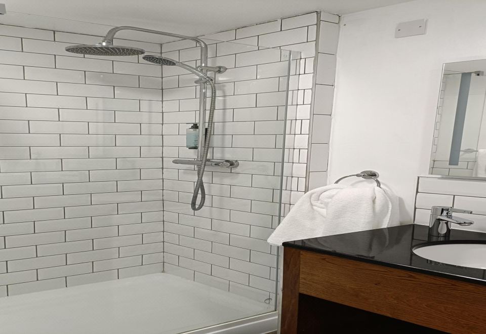 Suite-1 King Bed, Non-Smoking, Sitting Area, Shower Only