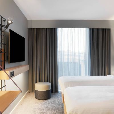 Moxy Twin Sleeper, Guest Room, 2 Twin/Single Bed (s) Moxy Slough Promo Code