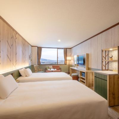 スタンダード クアッド ルーム 八幡平マウンテンホテル クーポン