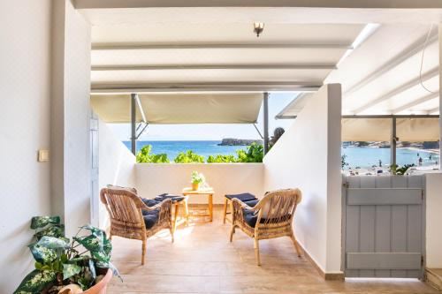 带露台一室公寓