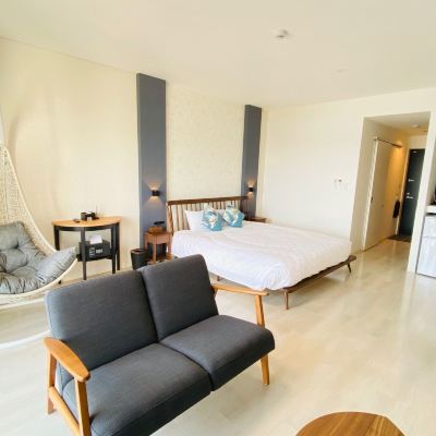 デラックスオーシャンビュールーム(ダブル)(浴室) ララマーレ古宇利 クーポン