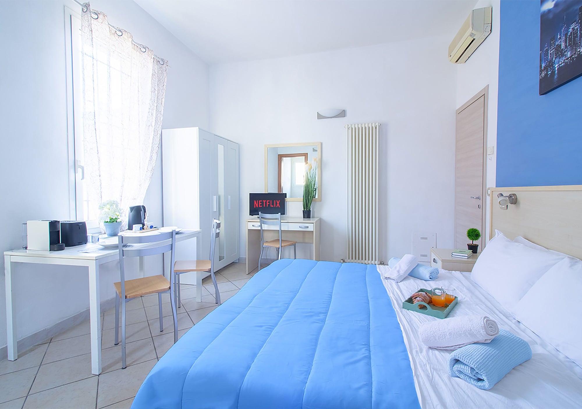 经典双人房， 1 间卧室， 独立浴室， 底层