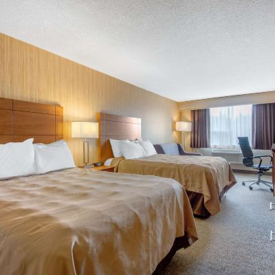 Standard Double Room, 2 Double Beds, Non Smoking (Pet Friendly) Quality Inn & Conference Centre Downtown Sudbury Promo Code