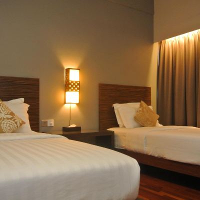 城景行政雙床房 河濱精品旅館與咖啡廳優惠