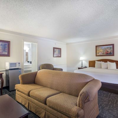 1 Deluxe King Bed Non-Smoking Americas Best Value Inn Denver Promo Code