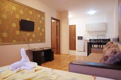 一卧室公寓（带阳台）