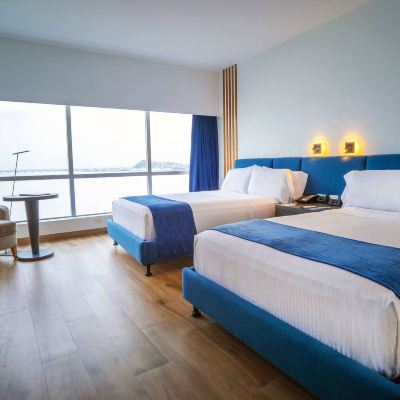 兩張雙人床， 商務房， 河景 瓜亞基爾温德姆酒店優惠