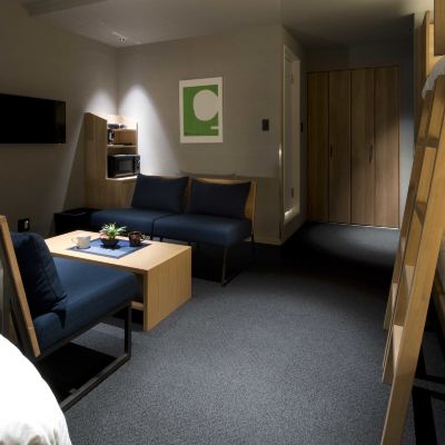 [301]ファミリールーム、最大5名様 ALPHABED INN 高松駅前 クーポン