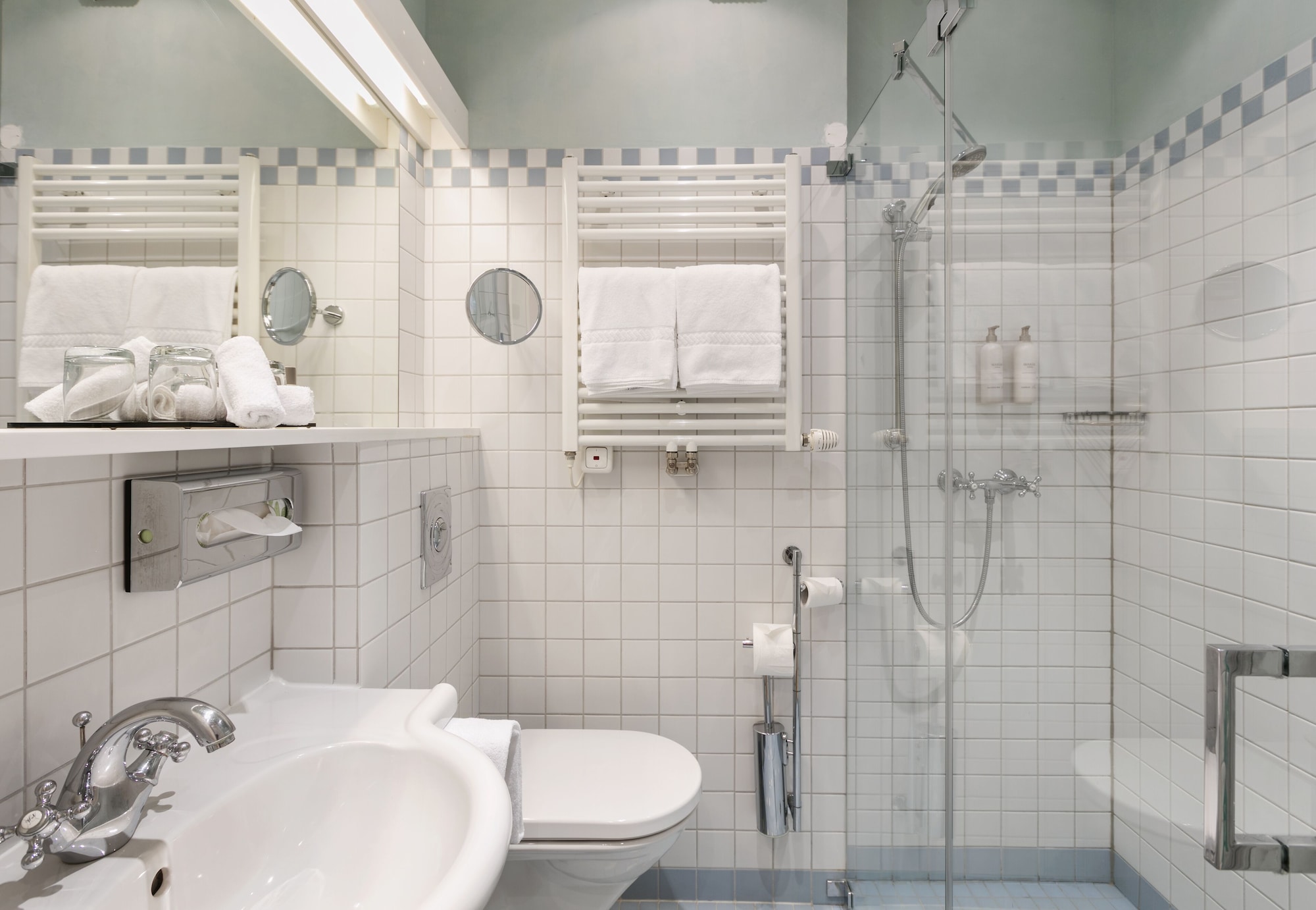 基本双人房，花园景观（Kabinett）