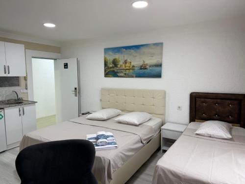 带阳台的三人房