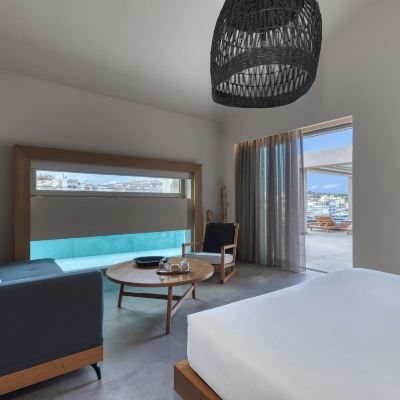 Emerald Executive Suite with Outdoor Heated Plunge Pool & Hydromassage-Sea View Castello Infinity Suites Promo Code