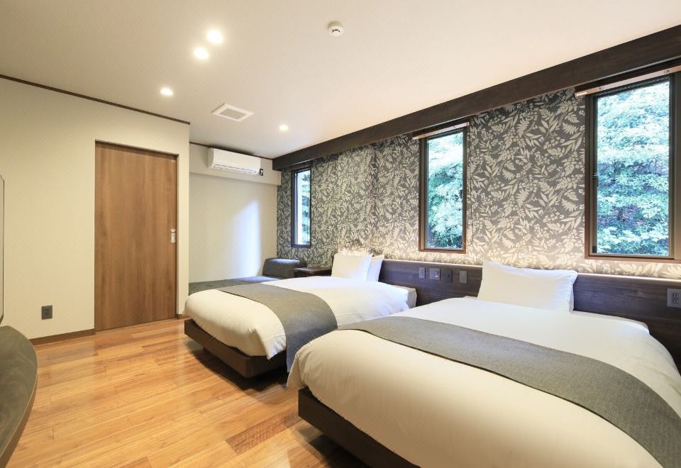 标准双床间 - 看不到风景