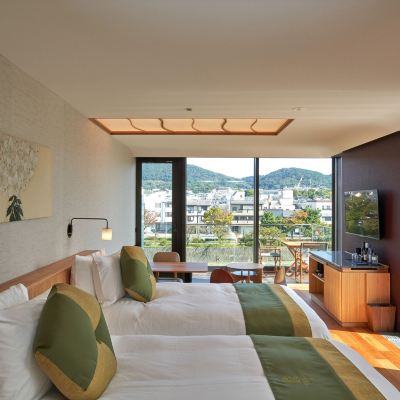 Premium Room, 2 Double Beds, Balcony (River) Genji Kyoto Promo Code