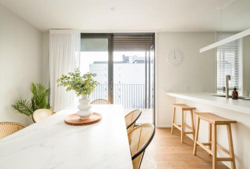 三卧室高级公寓 - 带阳台