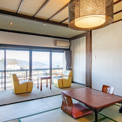 [High Floor & View] Japanese-Style Room With 10 Tatami Mats (No Bath) [Japanese Room] [Non-Smoking] 金太夫 クーポン