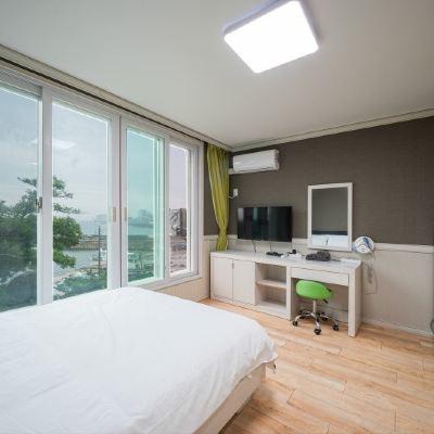 스파 오션 뷰 룸 203 (A동) 블루코랄펜션 쿠폰