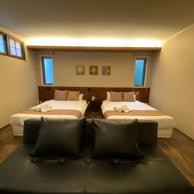 デラックス ファミリー ルーム (202) (ソファベッドを使用する場合は事前に物件に連絡してください) ホテルクラス広島 大州 クーポン