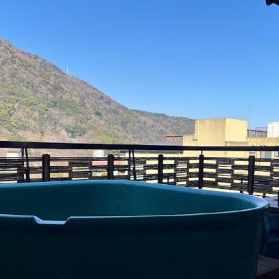 [Izutsu] Private Hot Spring Bath With Panoramic View / Japanese-Style Room, Two Rooms, 46 Square Meters, Japanese-Style Room [Deluxe Suite] [Japanese-Western Room] [Non-Smoking] 箱根湯本　ホテル　仙景 クーポン