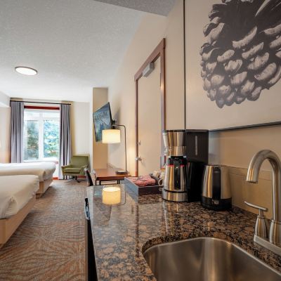 標準2張大床房 集團黑石山林小屋飯店優惠