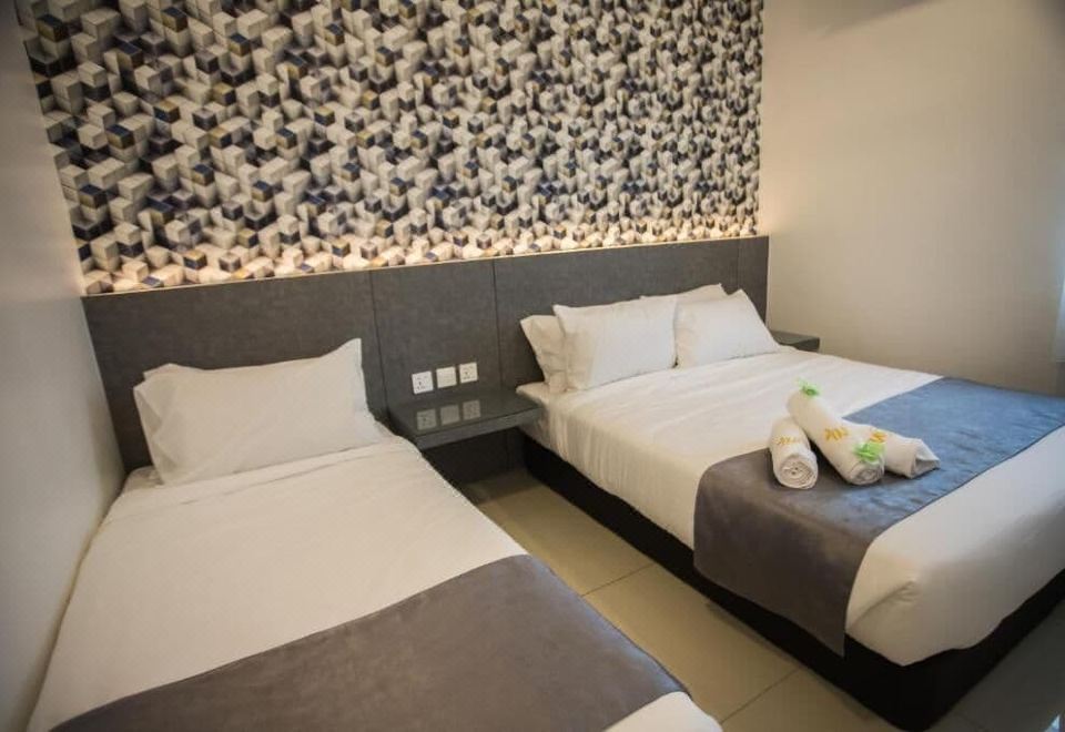 豪华三人房， 2 间卧室