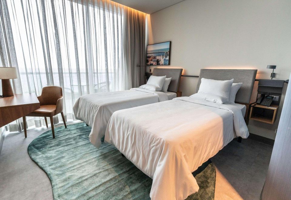 高级公寓 - 带2张单人床