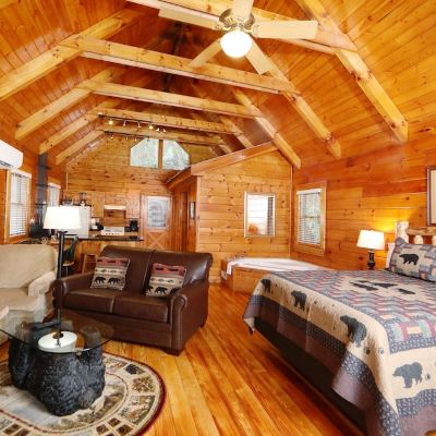 Cabin, Multiple Beds, Hot Tub The Cuddle Hut Promo Code