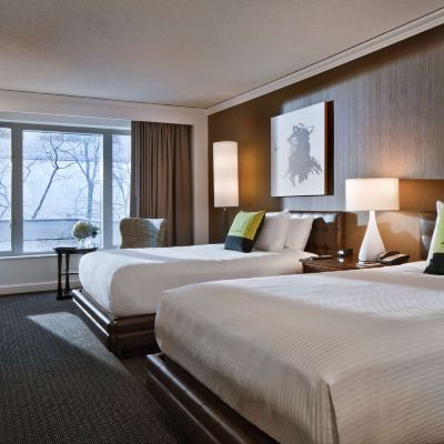 Mobility Accessible One Bedroom Two Double Suite with Tub The Logan Philadelphia, Curio Collection by Hilton Promo Code