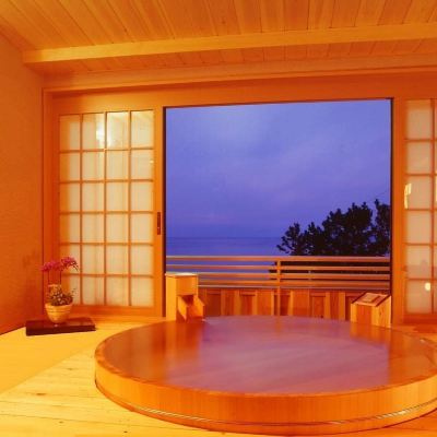 和風オーシャンビュールーム(浴室) 今　ふたたびの　ときめきへ　　粋松亭 クーポン