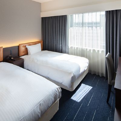 Premium Twin [Premium] [Standard] [Twin Room] [Non-Smoking] 新飯塚ステーションホテル クーポン