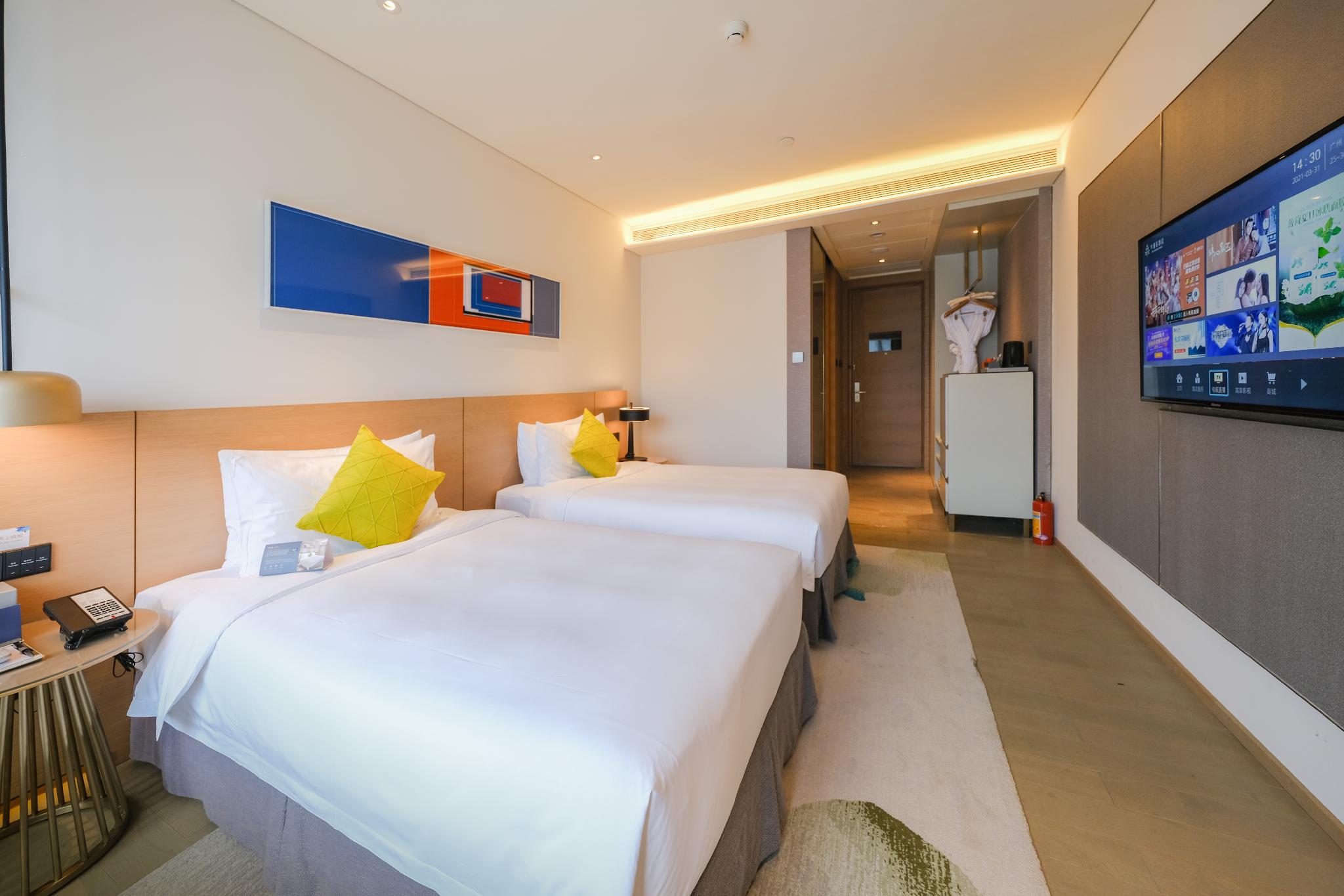 木莲无霾行政双床房