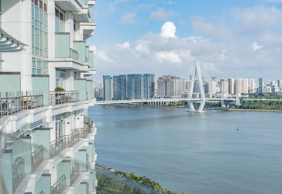 豪华海景大床房|阳台|厨房【世纪大桥胜景】