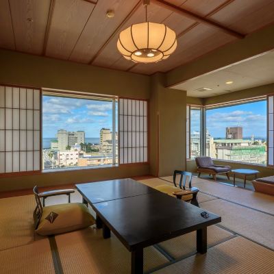 和風スタンダードコーナーオーシャンビュー（パーシャルビュー）ルーム(東ウイング) 皆生つるや クーポン