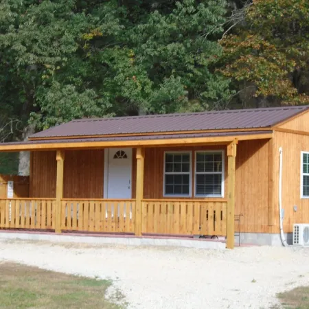Dragonfly Creek Cabin Отели в г. Бакстер