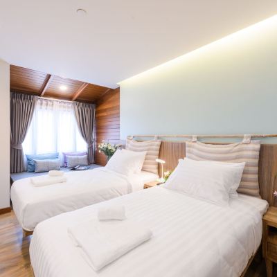 豪華雙床房（帶陽台） 清邁帕斯特爾老城飯店優惠