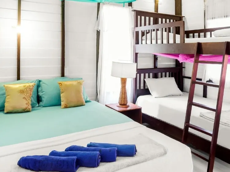 ห้องคอมฟอร์ทสำหรับสี่ท่าน, 1 ห้องนอน, ปลอดบุหรี่, วิวสวน