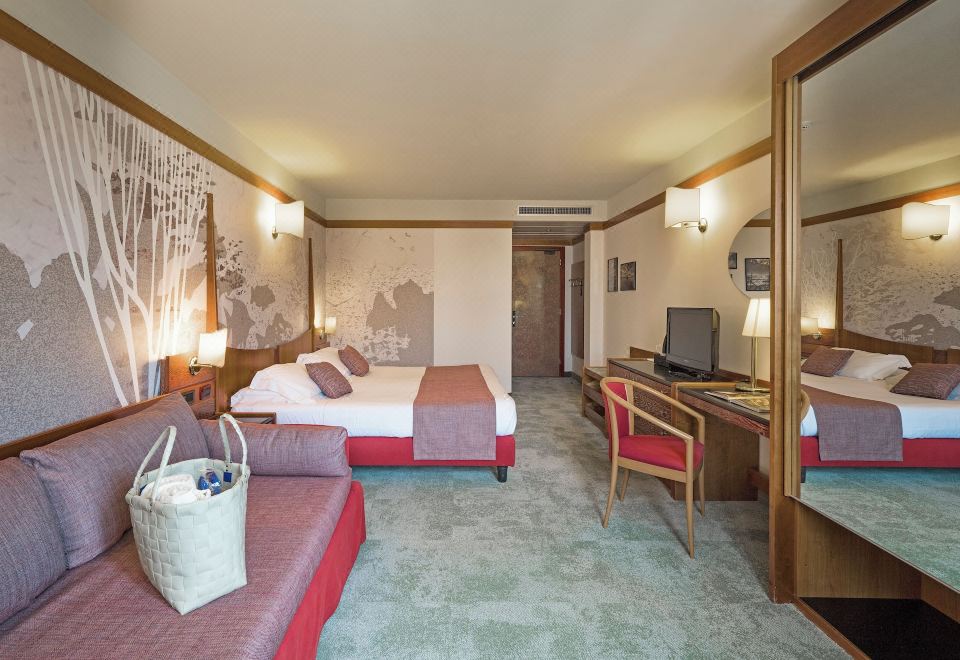 舒适双人房， 1 张双人床或 2 张单人床