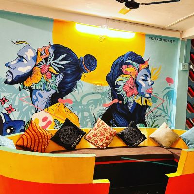 Deluxe Double Room with Balcony MAD Squad Hostel Promo Code