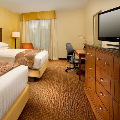 Deluxe Room, 2 Queen Beds, Accessible, Refrigerator&Microwave (Roll in Shower)