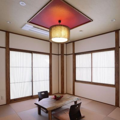 Japanese-Style Room with Open-Air Bath